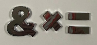 Style 6 SMALL Punctuation Marks .75"