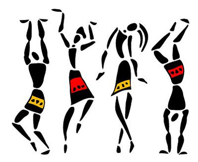 African People Wall Sticker 16