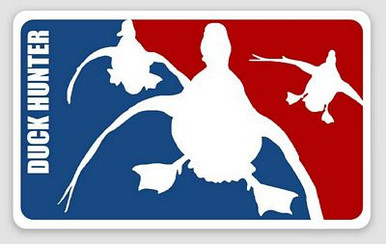1 RWB DUCK HUNTER STICKER