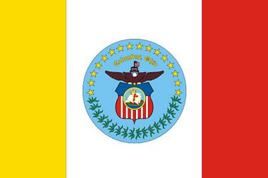 ohio columbus city flag sticker