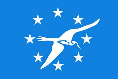 Texas Corpus Christi City Flag Sticker