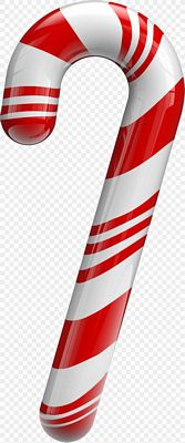 Candy Cane Lollipop Christmas COLOR CANDY STICKER