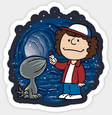 Stranger Things Stranger Pet StickerGER THINGS 11 STICKER