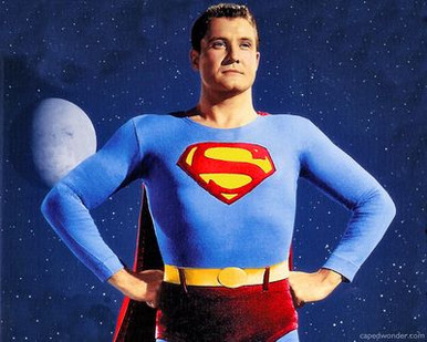 Superman Original Rectangular Decal