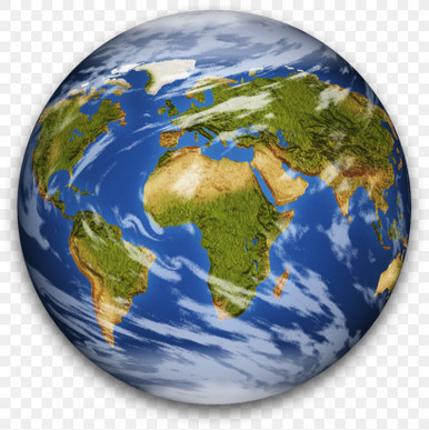 PLANET EARTH STICKER 3