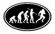 Evolution Sport Stickers FOOTBALL - OVAL B