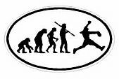Evolution Sport Stickers SOFTBALL PITCHER - W
