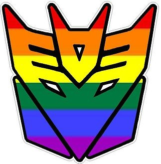 Camo PRIDE FLAG Decepticon