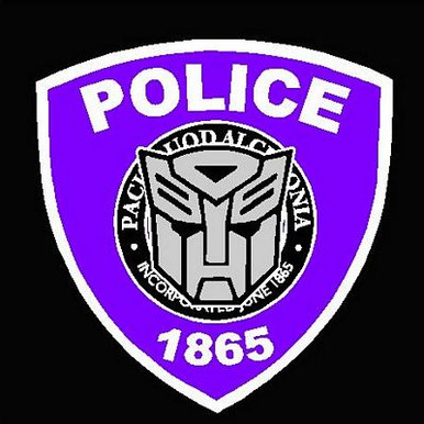 POLICE Transformer Shields Auto Purple