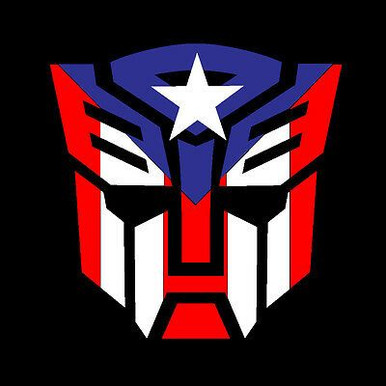 Puerto Rico Autobot Sticker