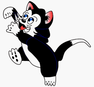 Figaro Cat Sticker 2431