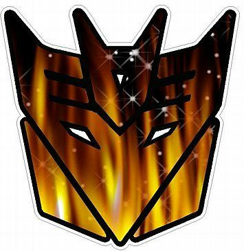 Transformer Flame Fill DECPTICON