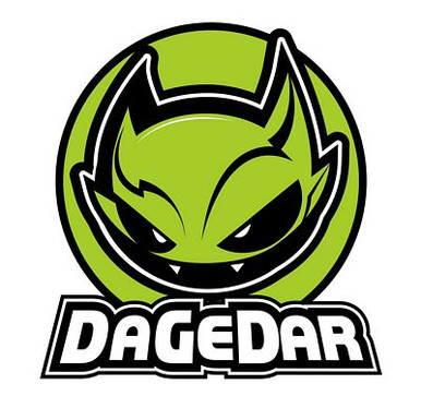 DaGeDar LOGO Gamer Sticker