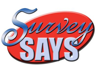 Survey Says game showLogol sticker