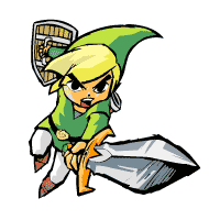 The legend of Zelda Logo