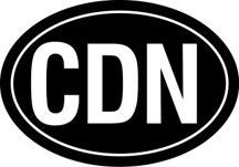 Canada Oval Decal
