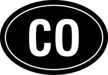 Colombia Oval Decal