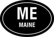 ME Oval Decal