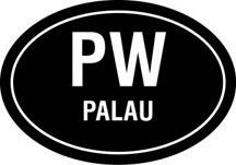 PW Oval Decal