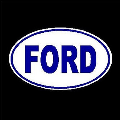 Ford Oval Decal