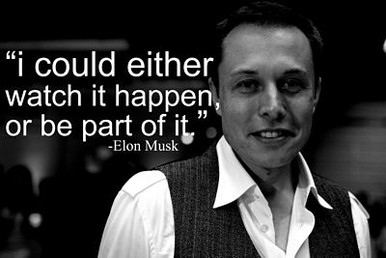 Elon Musk WATCH IT HAPPEN sticker