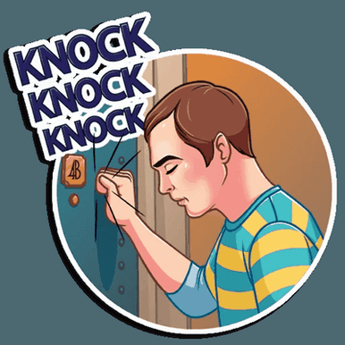 big bang sheldon cooper tv show sticker 11