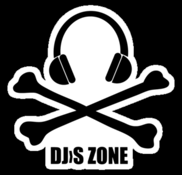 DJs Zone music Sticker