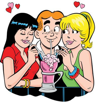archie betty ver sticker