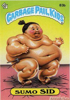 Sumo SID Funny Decal Name Sticker
