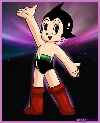 astro boy DRAGO Sticker