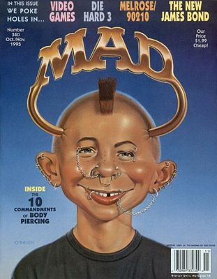 MD Body Piercing Sticker