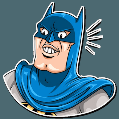 batman comic book sticker 28