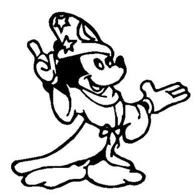 Mickey mouse decal 037c