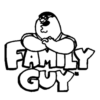Family Guy Name vinyl sticker 483