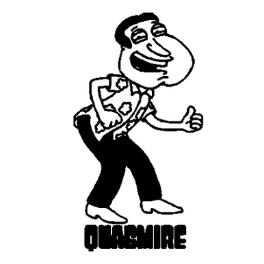 Quagmire vinyl auto graphic 472