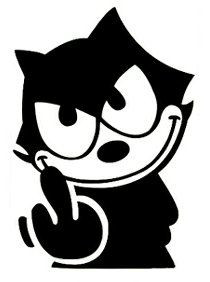 Flippin Felix Decal