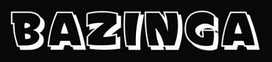 Bazinga Big Bang Theory Die Cut Vinyl Decal Sticker