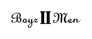 Boyz 2 Men Band Logo Decal