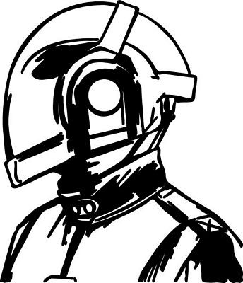 DAFT PUNK Band Logo DECAL