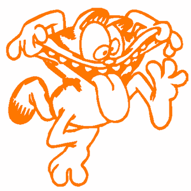 Garfield 2 Decal 561