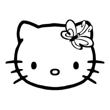 HK Butterfly Decal