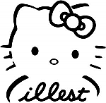 HK Illest Decal