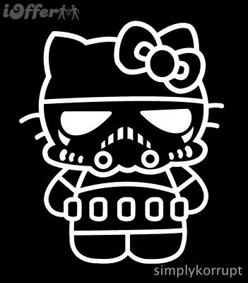 HK Stormtrooper Decal Sticker