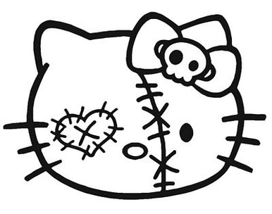 HK Zombie Head Decal