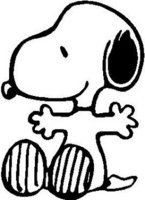 Snoopy Play with Me Decal