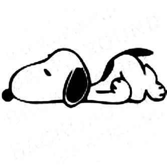 Snoopy Sticker 1379