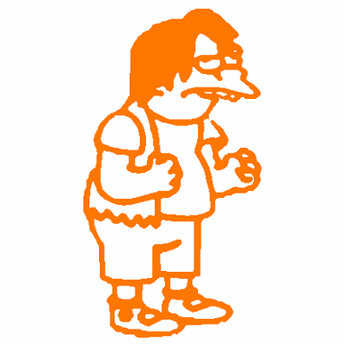 Simpson Bully Ralph decal 822