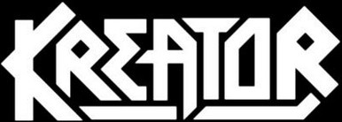 kreator die cut band decal