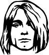 Nirvana Logo Sticker 2