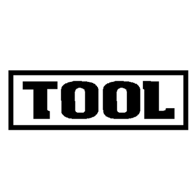 Tool Band Logo decal PAIR 310c